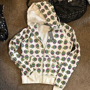 Kreepsville 666 skull cupcake hoodie